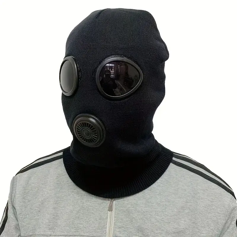 Winter Outdoor Motorcycle Snowmobile Mask Cross-Border Supply CS Face Mask Bataclave Thermal Insulation Cap Snow Hat