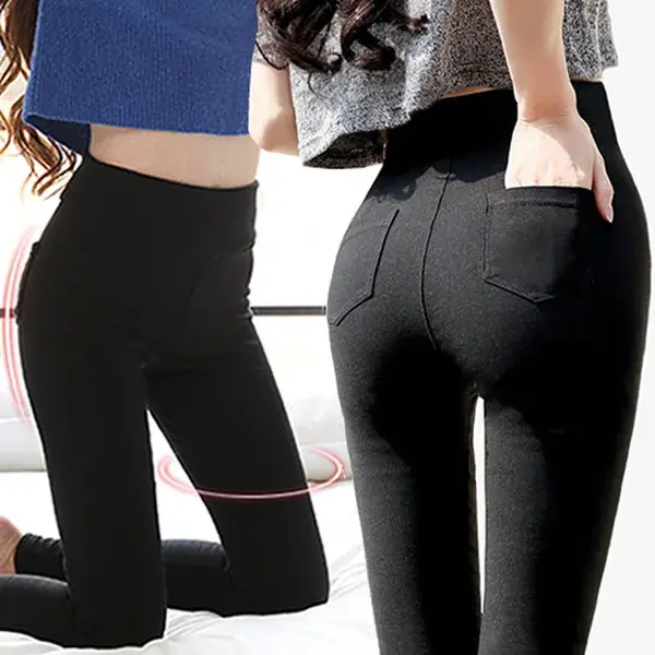 Women's High-Waisted Slimming Korean Style Spring 2023 New Ninemore Leggings Summer Outerwear Lightweight Thin Section