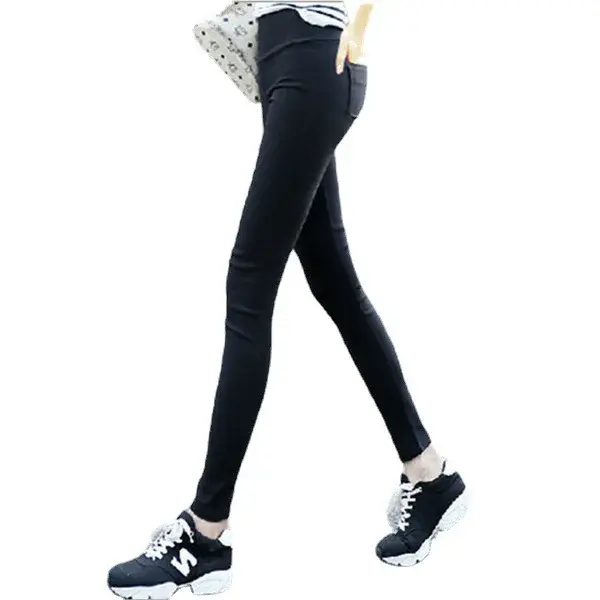 Women's High-Waisted Slimming Korean Style Spring 2023 New Ninemore Leggings Summer Outerwear Lightweight Thin Section