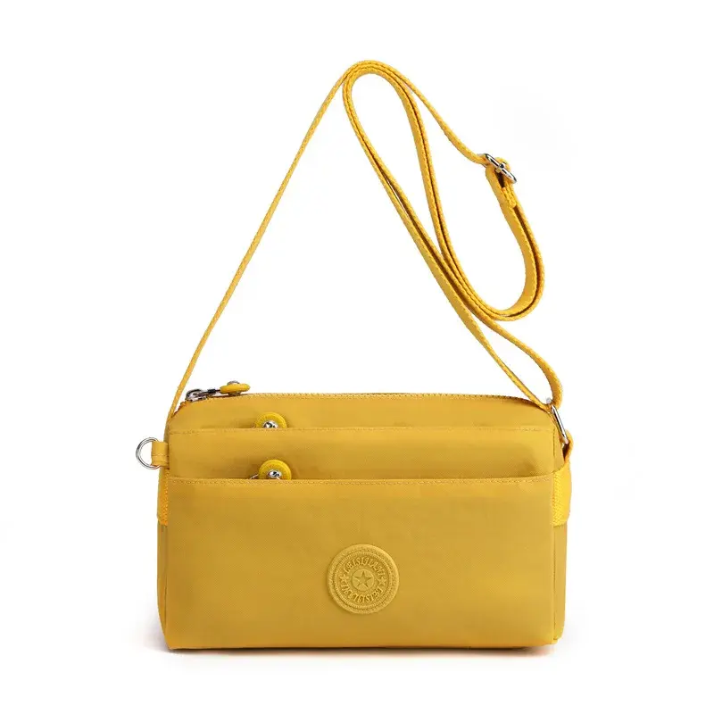 New Versatile Canvas Bag Women's Crossbody Oxford Cloth Mini Mom Bag Small Casual Nylon Texture Women's Bag Soft Crossbody