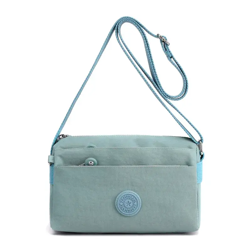New Versatile Canvas Bag Women's Crossbody Oxford Cloth Mini Mom Bag Small Casual Nylon Texture Women's Bag Soft Crossbody