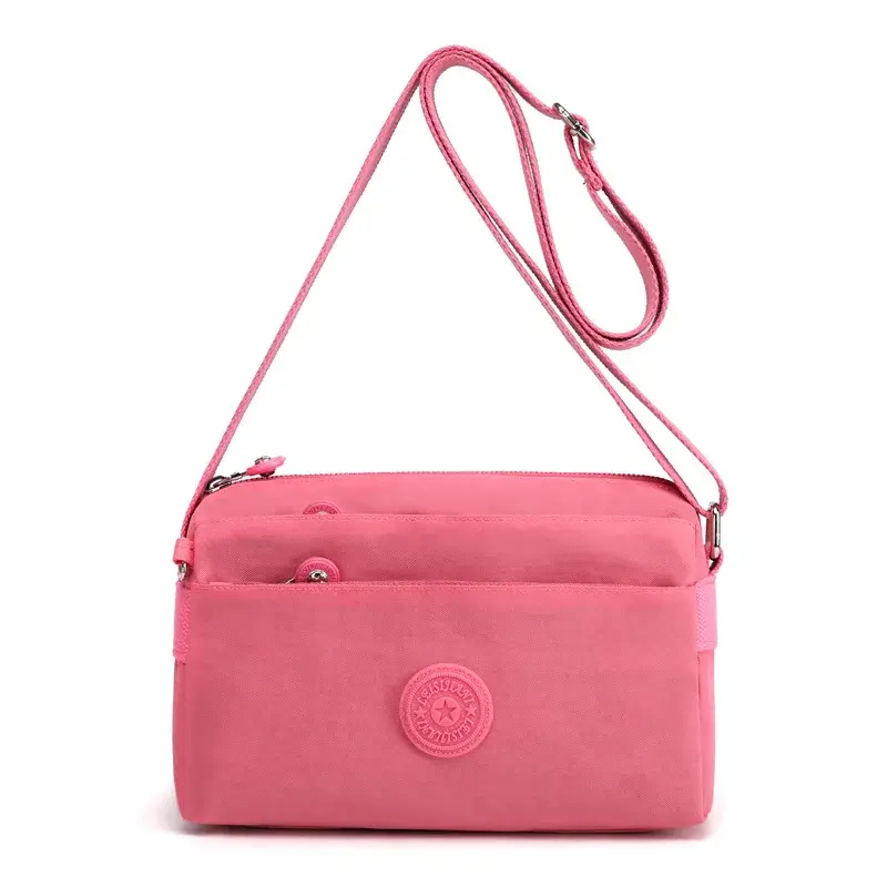New Versatile Canvas Bag Women's Crossbody Oxford Cloth Mini Mom Bag Small Casual Nylon Texture Women's Bag Soft Crossbody
