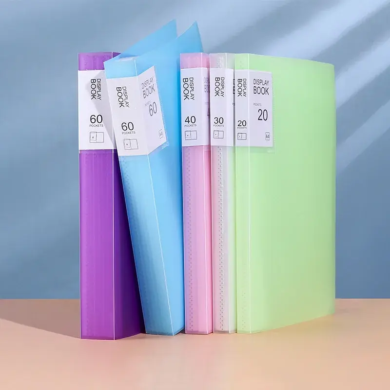 A4 Transparent Multi-layer Loose-leaf Binder Ppstudent Award Certificate Storage Album Document Pregnancy Ultrasound Sheet