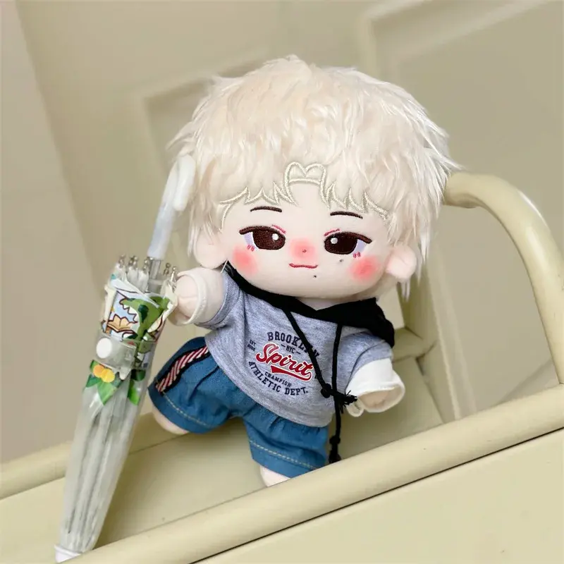 20cm Kimono Cotton Doll ENHYPEN Group Plush Original Doll Cute Small Niming Star Doll PP Cotton Filled Chinese Mainland Doll