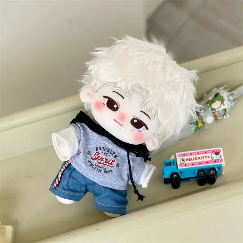 20cm Kimono Cotton Doll ENHYPEN Group Plush Original Doll Cute Small Niming Star Doll PP Cotton Filled Chinese Mainland Doll