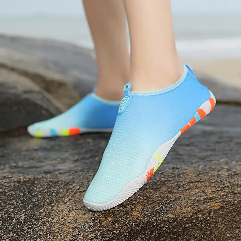 New Summer Autumn Large Size Men's Women's Shoes Outdoor Couple Beach Shoes Thick Bottom Water Shoes Lazy Shoes
