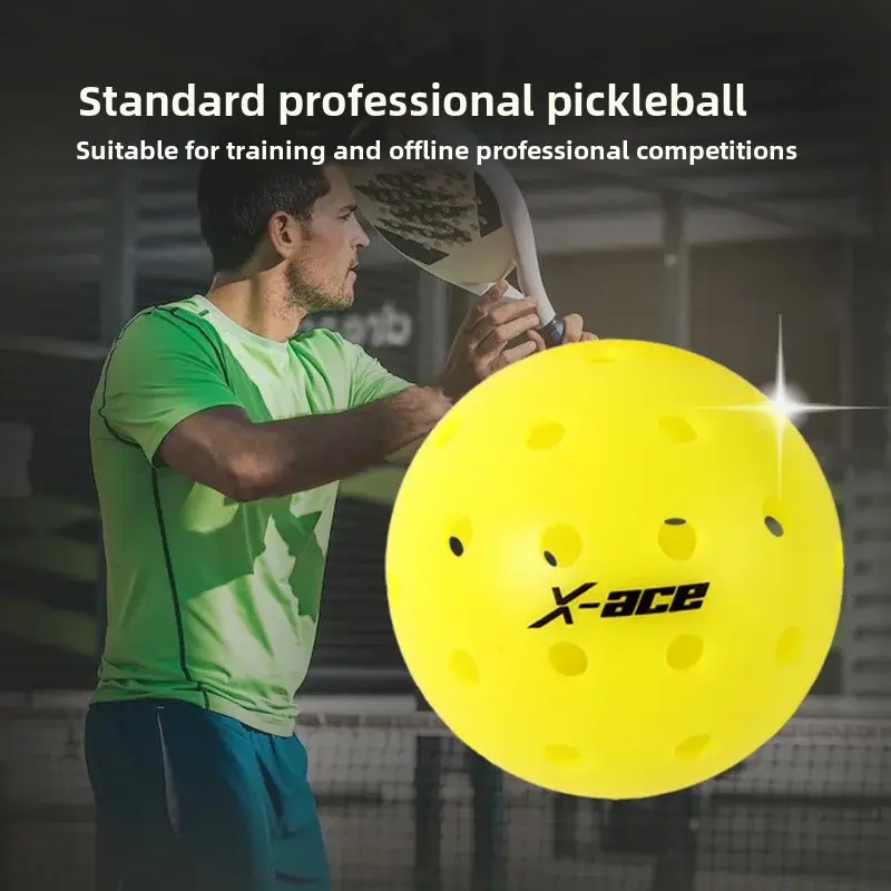 Outdoor Pickleball Court 40 Holes Integrated Molding USPA Specifications Support Logo DIY Board Ball Sports And Entertainment