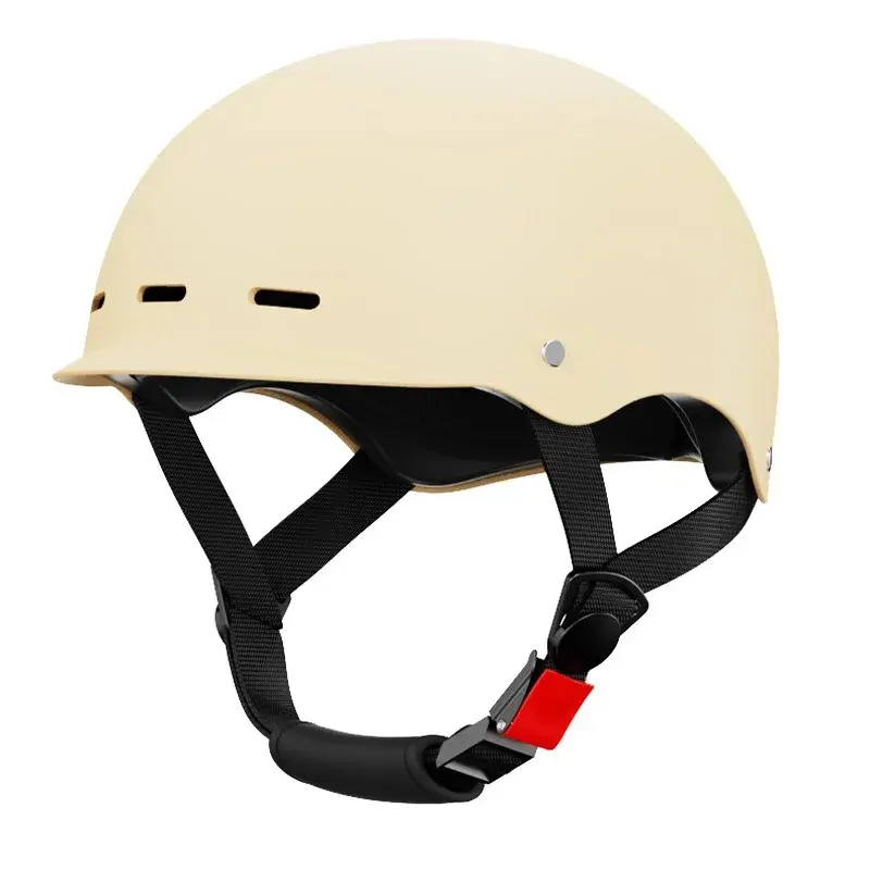Factory Selected New National Standard Electric Vehicle Helmet Men's Women's Summer Cap Riding Half Helmet Four Seasons Universa