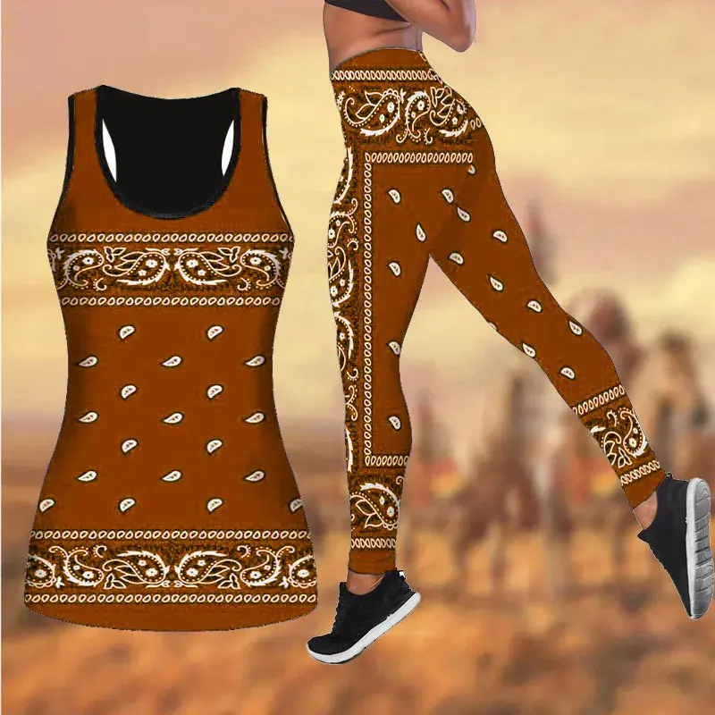 3D Digital Print Hollow Out Women's Sexy Vest Fashionable Yoga Suit V-Neck T-Shirt From China Mainland With Unbranded Name