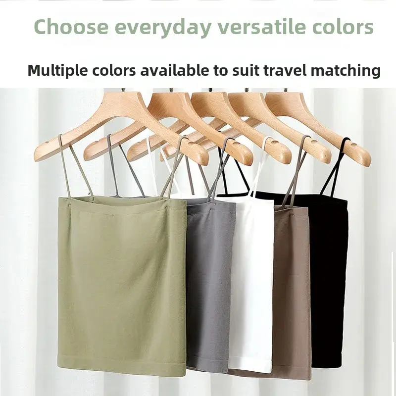 Summer Strapless Top Women's Inner Wear Beautiful Back Texture Chest Pad Integrated Band Vest White Color Ladies Innerwear