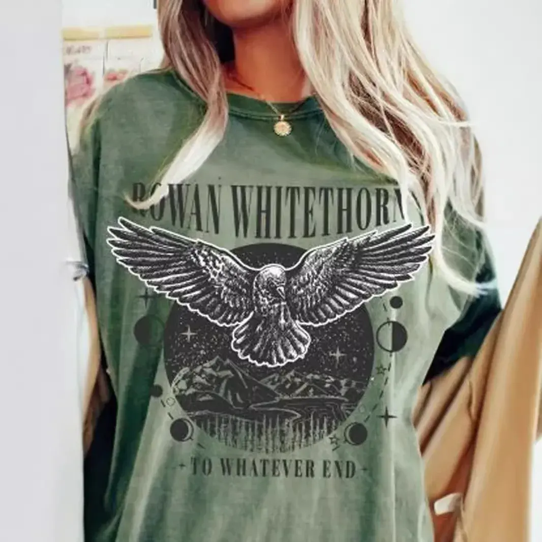 Plus Size Rowan Whitethorn Throne Of Glass Trending T Shirt