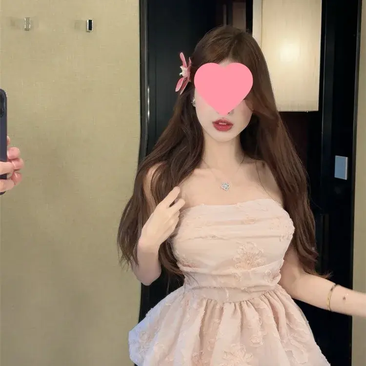 Pure Desire Sexy Girl Gentle Embroidery Hook Flower Sleeveless Summer New Style Wrap Waist Slimming Bud Top Women's Vest