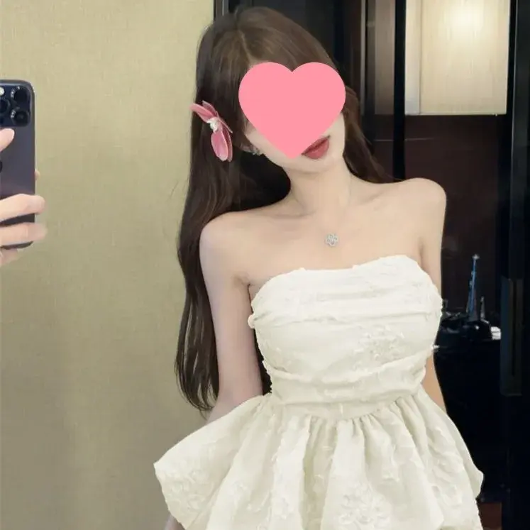 Pure Desire Sexy Girl Gentle Embroidery Hook Flower Sleeveless Summer New Style Wrap Waist Slimming Bud Top Women's Vest