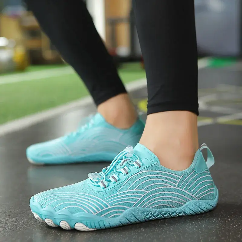 New Cross-Border Outdoor Pure Stream Shoes Beach Shoes Anti-Slip Wet Shoes Water Land Two-Home Five-Finger Shoes Indoor Fitness