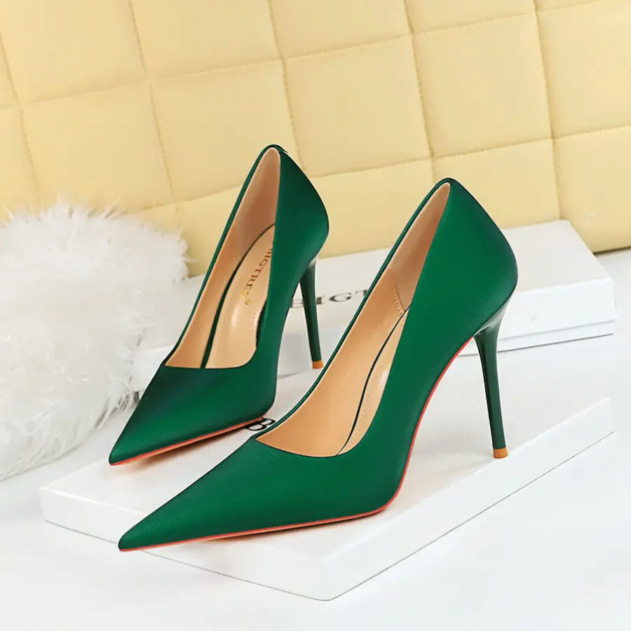 BIGTREE Shoes Patent Leather Shoes Woman Pumps High Heels Stiletto Heels 10 Cm Red Wedding Shoes Bridal Shoes Women Heels 2025