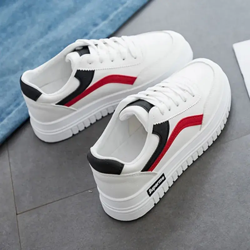 Versatile Stylish Women's Flat Shoes Spring Autumn New Arrival Casual Trendy Student Board Shoes Rubber Sole Street Style