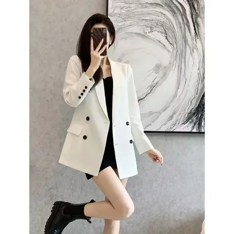Casual British Style Women's Fashion Small Suit Jacket Spring Autumn New Style Korean Version Leisure Top Quality Outerwear