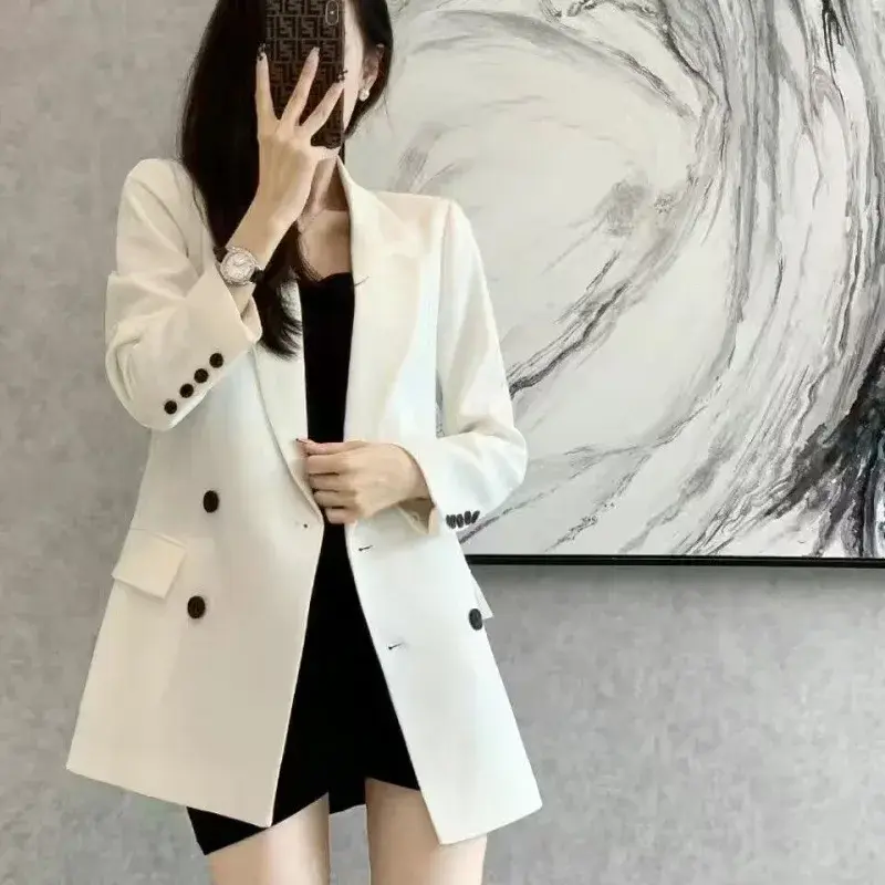 Casual British Style Women's Fashion Small Suit Jacket Spring Autumn New Style Korean Version Leisure Top Quality Outerwear
