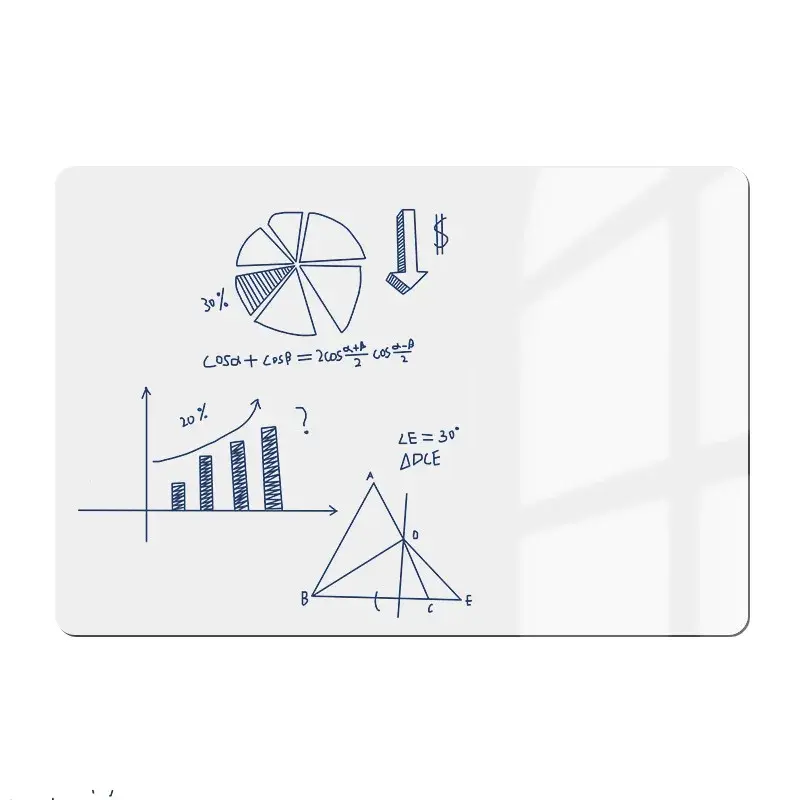 Amazon Inventory Soft Whiteboard Magnetic Whiteboard Erasable Office Teaching Wall Art Soft Whiteboard