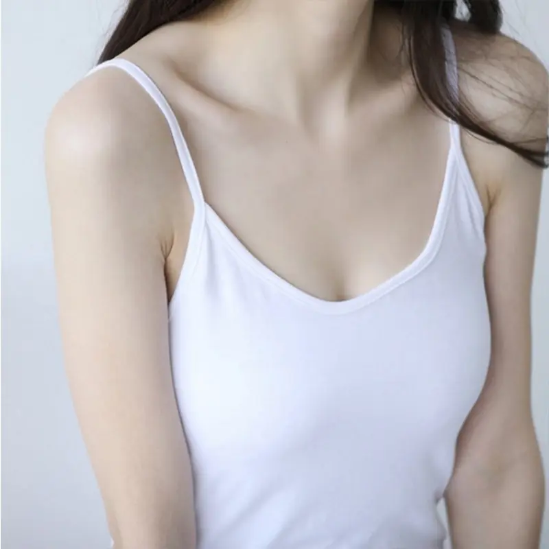 Sexy Spaghetti Strap Camisole Mini Dress Women Bodycon Club Solid Cotton Party Dresses Summer New Pure Color Sundress платье