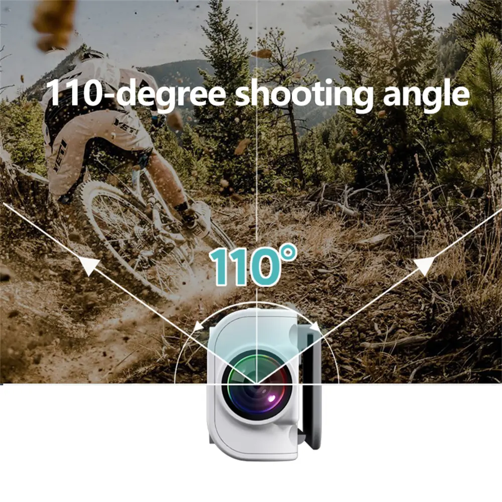 2.7K Mini FPV Eyeglasses Video Shooting Micro-camera HD WiFi Intelligent Headset Glasses Video&Sound Recording WiFi APP Control