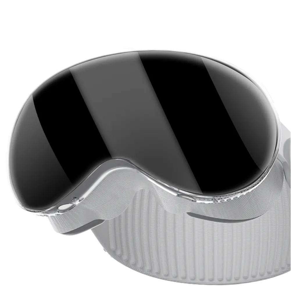 TPU VR Helmet Protective Cover for Vision Pro VR Shockproof Transparent Protective Sleeve Dustproof Cases Protector