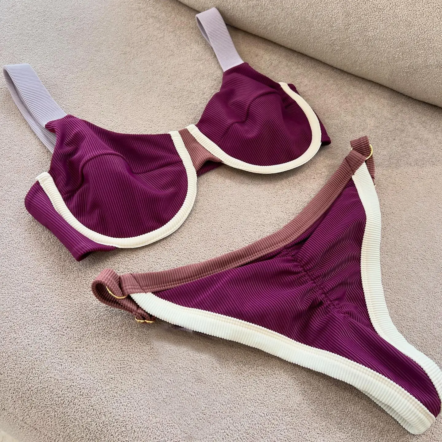 Push Up Bikinis Sexy Swimsuit Women Swimwear Micro Bikini Set Low Waisted Swim Suit Patchwork Beachwear Brazilian Biquini Female