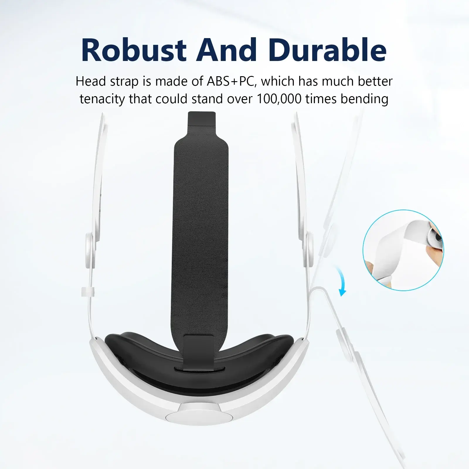 Upgraded Adjustable Head Strap For Meta Quest 3/3S Replacement Headband Elite Strap Headwear For Oculus Quest 3S VR Accessories