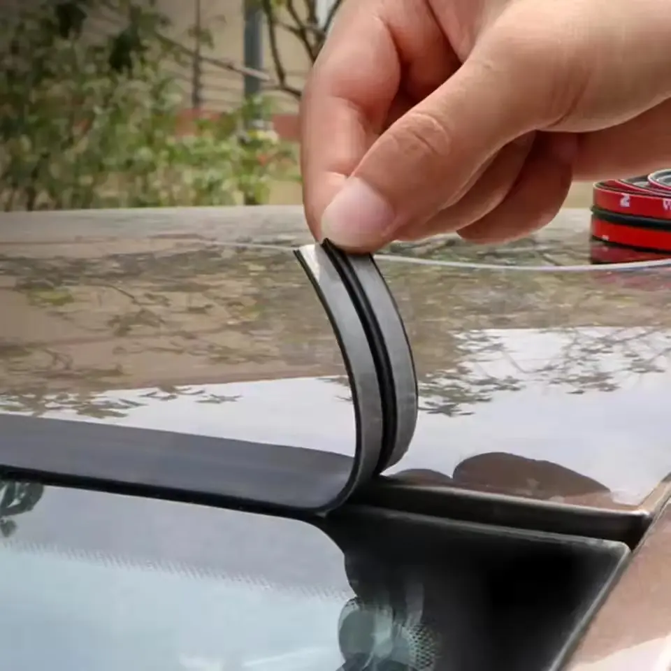 Car Rubber Seals Edge Sealing Strips Auto Roof Windshield Car Rubber Sealant Protector Seal Strip Window Seals for Auto