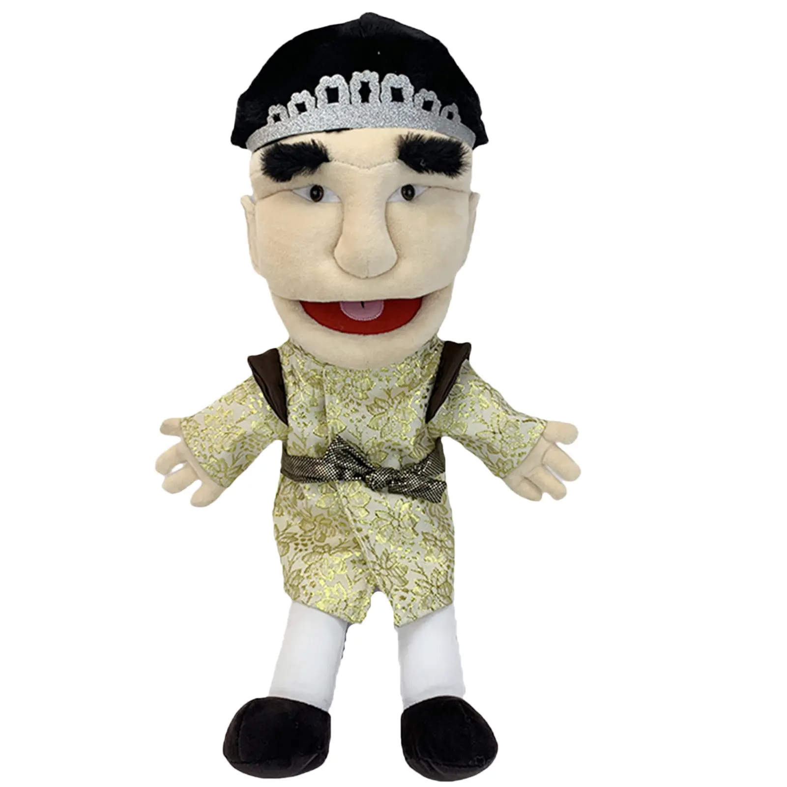 Game Peripheral Hand Puppets Cute Prank Plush Toy for Children Boys and Girls Role-Playing Preschoolers and Storytelling