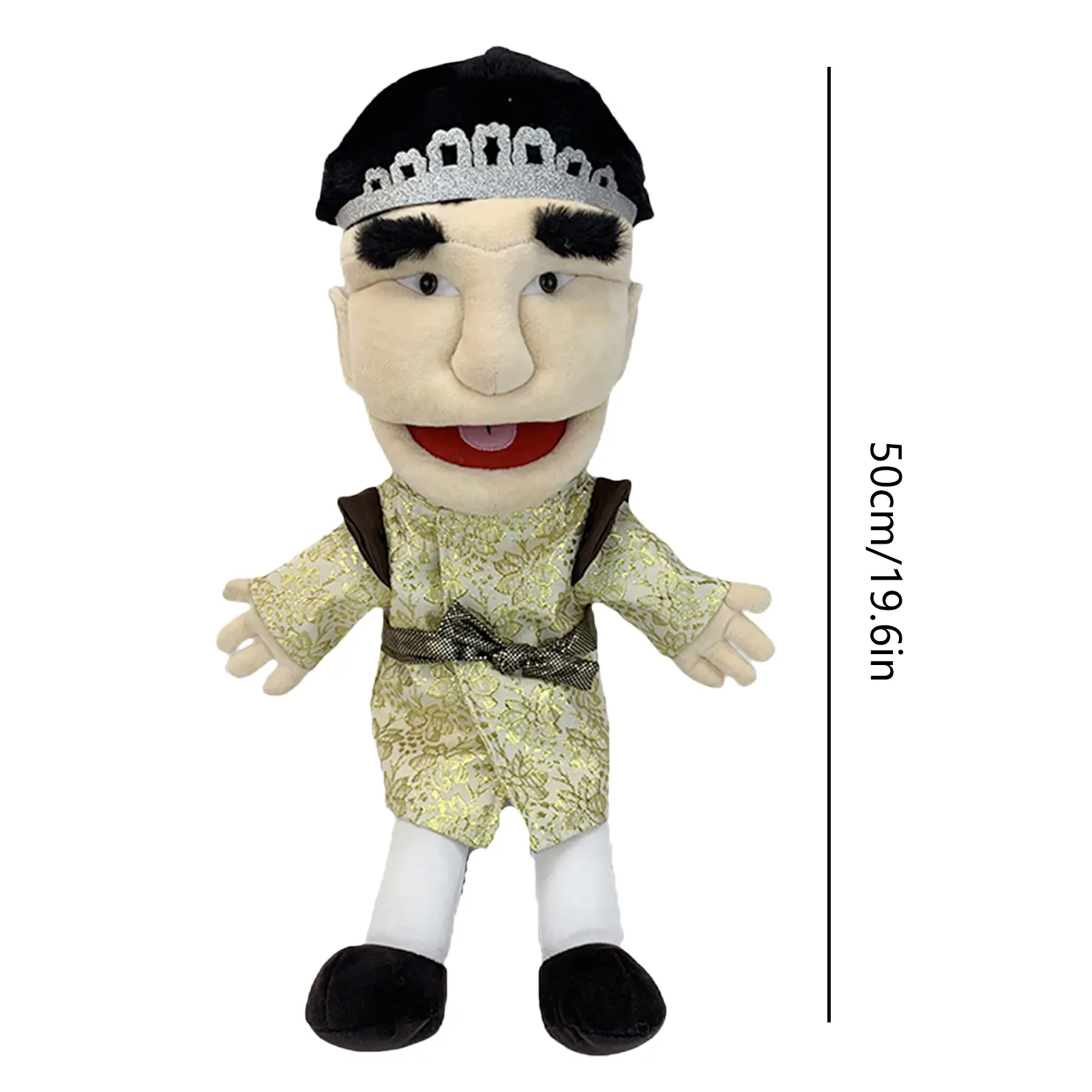 Game Peripheral Hand Puppets Cute Prank Plush Toy for Children Boys and Girls Role-Playing Preschoolers and Storytelling