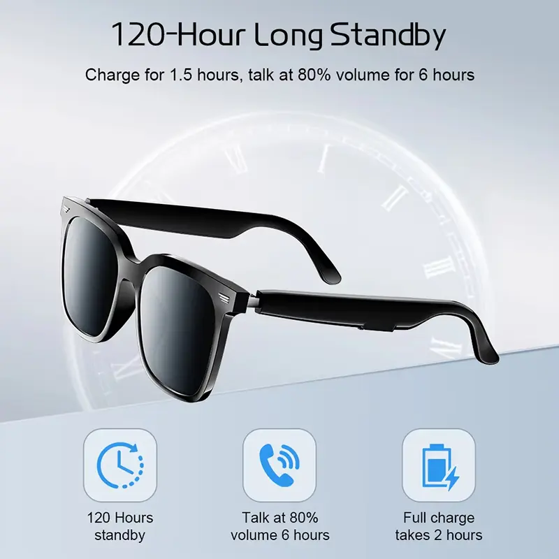 Xiaomi Multifunctional Wireless Smart Glasses Call Video Music Player Headset Driving Glasses Sport Sunglasses For Men Women