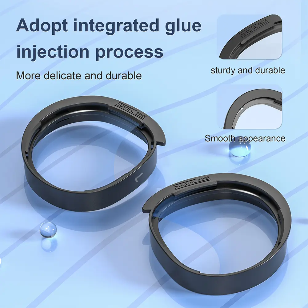 For Meta Quest 3S VR Glasses Lens Protector Frame Anti-Scratch Anti-Blue Light Lenses Magnetic Prevent Eyeglass From Scratching