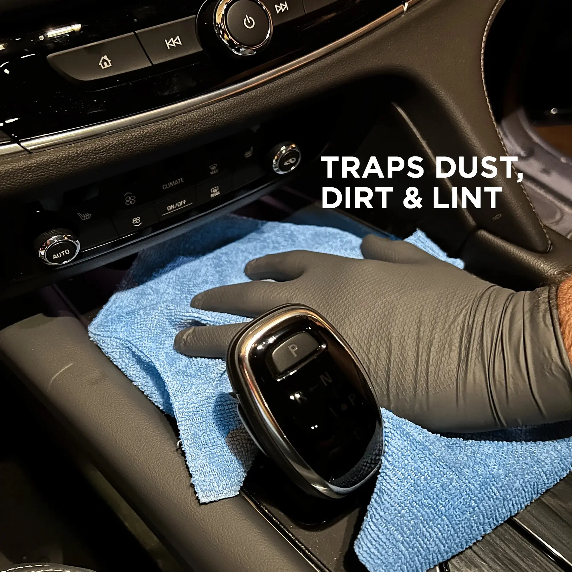 Tear Away Car Wash Multi-Purpose Microfiber Towel Roll, 75 Pack
