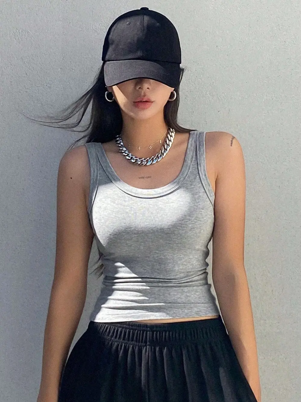 Summer Tight Tank Top Breathable And Comfy Sleeveless Ves For Women's Summer Outfits Camisole Tank Top Beauty Back Underwear