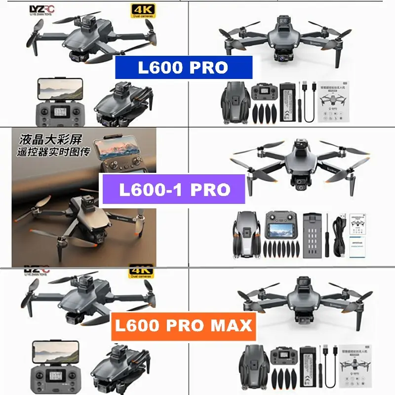 Original For LYZRC L600 Pro /L600 PRO MAX Drone Propeller L600 PRO Blades Maple L600PRO MAX Leaf Propeller Blades