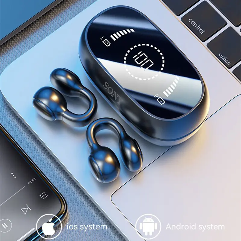 Sony Wireless Earbuds Bluetooth Headset Charging Noise Reduction Earphones Bone Conduction Headphones Cable Sport With Mic free