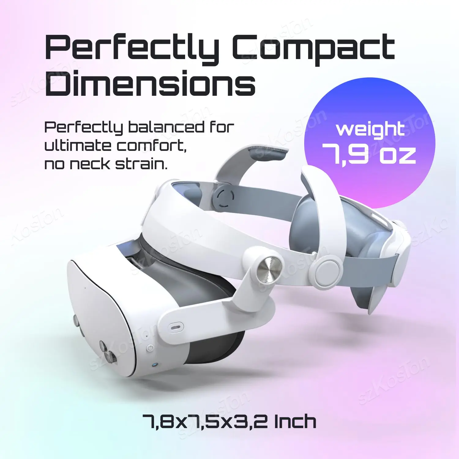 Comfort Head Strap for Meta Quest 3S and Quest 3 VR Headset Replacement Replaceable Elite Strap for Meta Quest3 Accessories