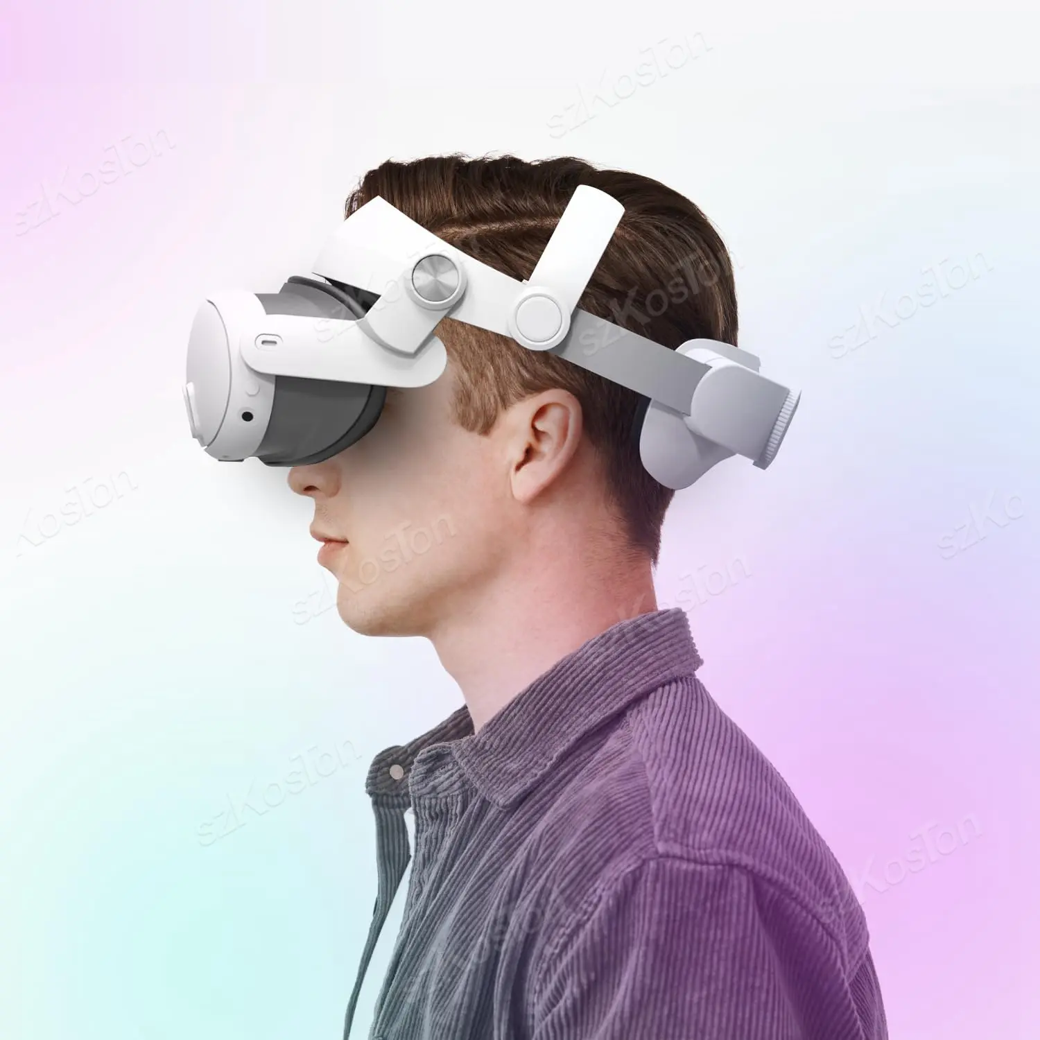 Comfort Head Strap for Meta Quest 3S and Quest 3 VR Headset Replacement Replaceable Elite Strap for Meta Quest3 Accessories