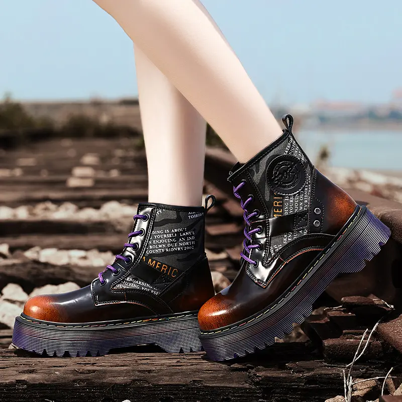 Genuine Leather 35~42 Winter Women's Increased 2023 New Warm Ankle Boots Fur For Women Boots High Top Female Heels Shoes Boot