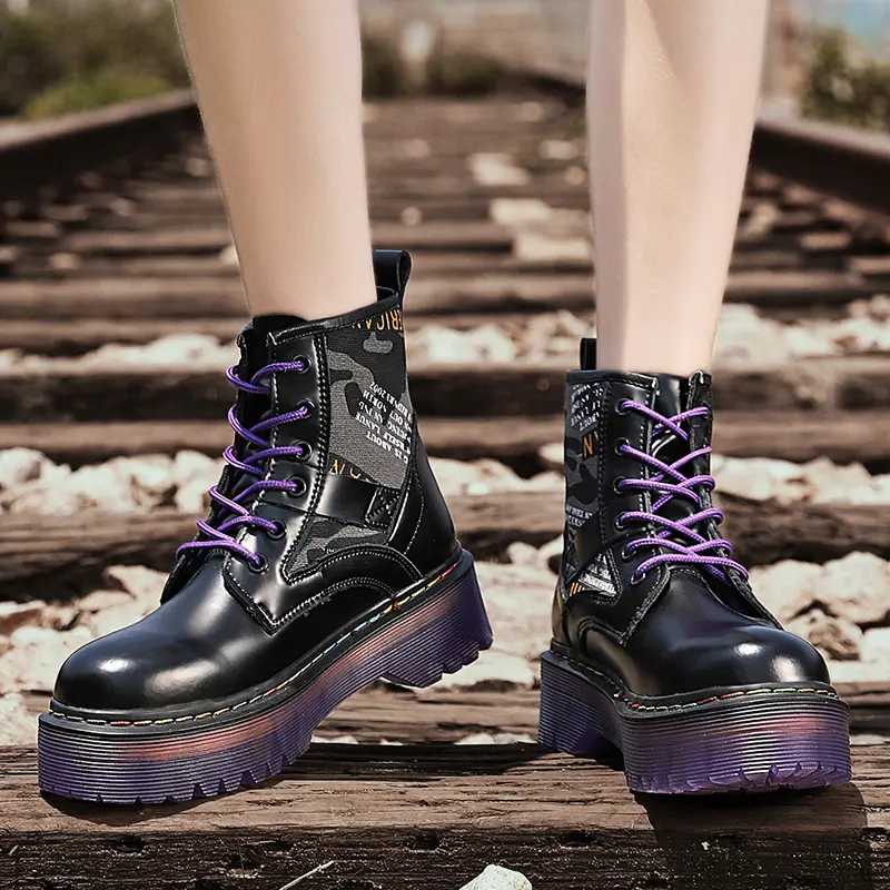 Genuine Leather 35~42 Winter Women's Increased 2023 New Warm Ankle Boots Fur For Women Boots High Top Female Heels Shoes Boot
