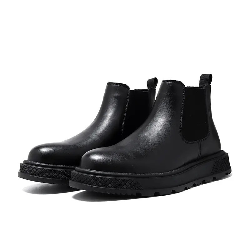 italian brand designer men chelsea boots luxury fashion platform shoes party prom dress cowboy genuine leather boot ankle botas