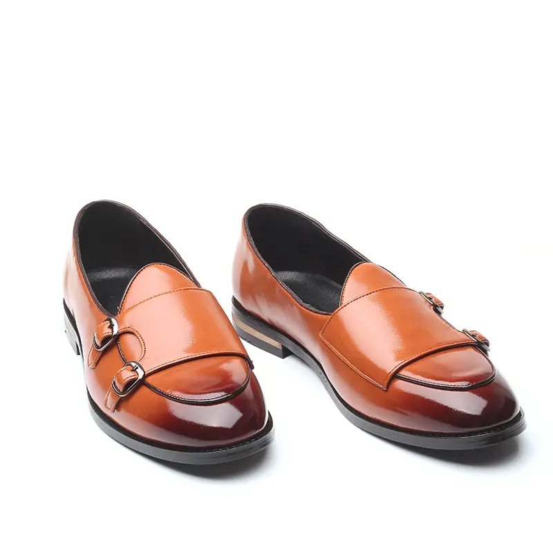Yomior Classic Business Flat Shoes Men Designer Formal Dress Leather Shoes Men's Loafers Christmas Party Wedding Shoes Big Size