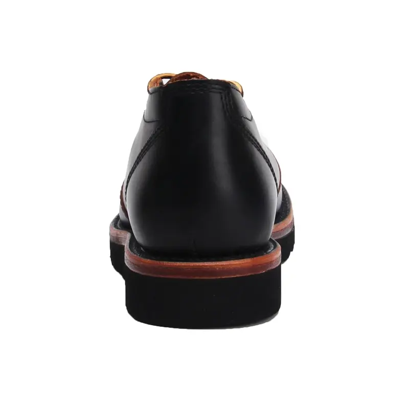 Vintage Handmade Goodyear-Welted Men Shoes Tooling Round Toe Ankle Boots British Black Platform Motorcycle Boots Genuine Leather