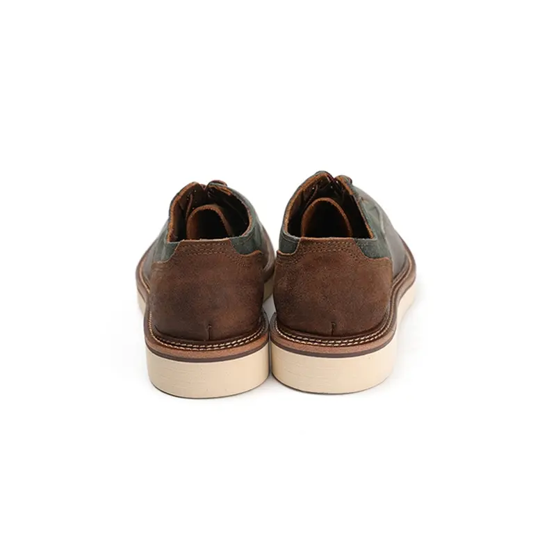 Luxury Fashion Men Casual Shoes Real Cow Leather Breathable Mixed Colors Spring Autumn Ankle Tooling Boots Autumn Spring Loafers