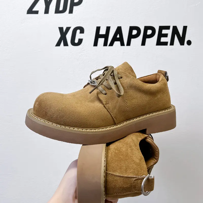 Breathable Height Increasing Designer Shoes Men Spring Autumn Dress Loafers Luxury Desert Shoes Business Sneakers Men Oxfords