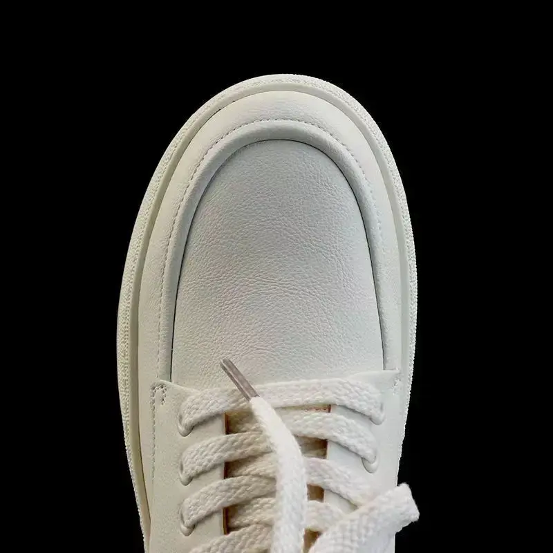 New Luxury Fashion Casual Men Shoes White Dress Leather Shoes Height Increasing Breathable Designer Shoes Loafers Sneakers