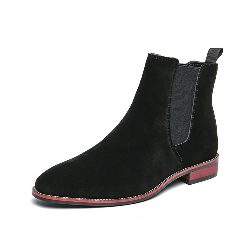 New Vintage British Casual Vintage British Men Ankle Boots Tooling Outdoor Business Chelsea Boots Spring Autumn High Quality