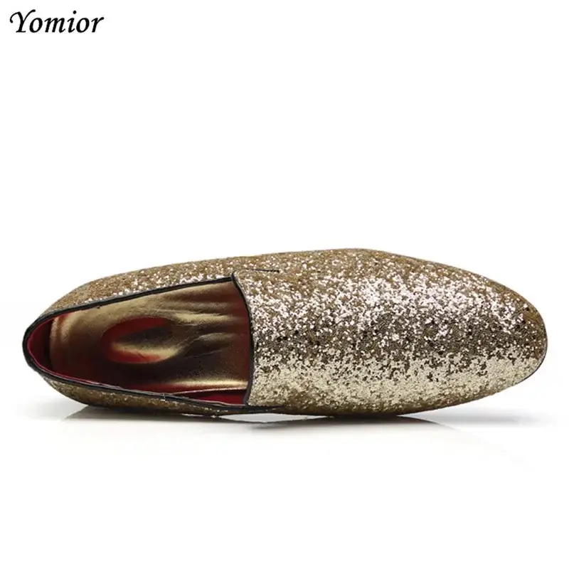 New Handmade High Quality Men Shoes Fashion Casual Wedding Dress Shoes Men's Banquet Office Party Loafers Leather Shoes Big Size