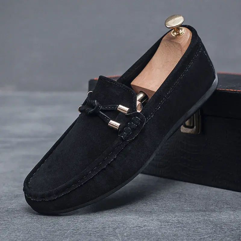 Men Loafers Breathable Shoes Men Sneakers Casual shoes Men's flats non-slip Driving Shoes Soft Moccasins Boat Shoes 2024